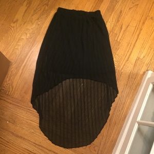 Xhilaration Black Skirt